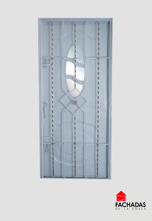 Puerta reja de varilla