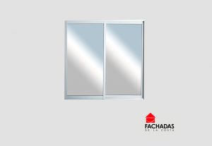 Ventana aluminio lisa